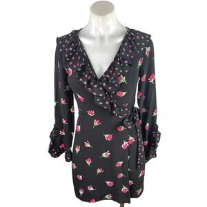 club monaco willa dress Club Monaco Willa Dress in Brooklyn Botanical Garden Floral Print